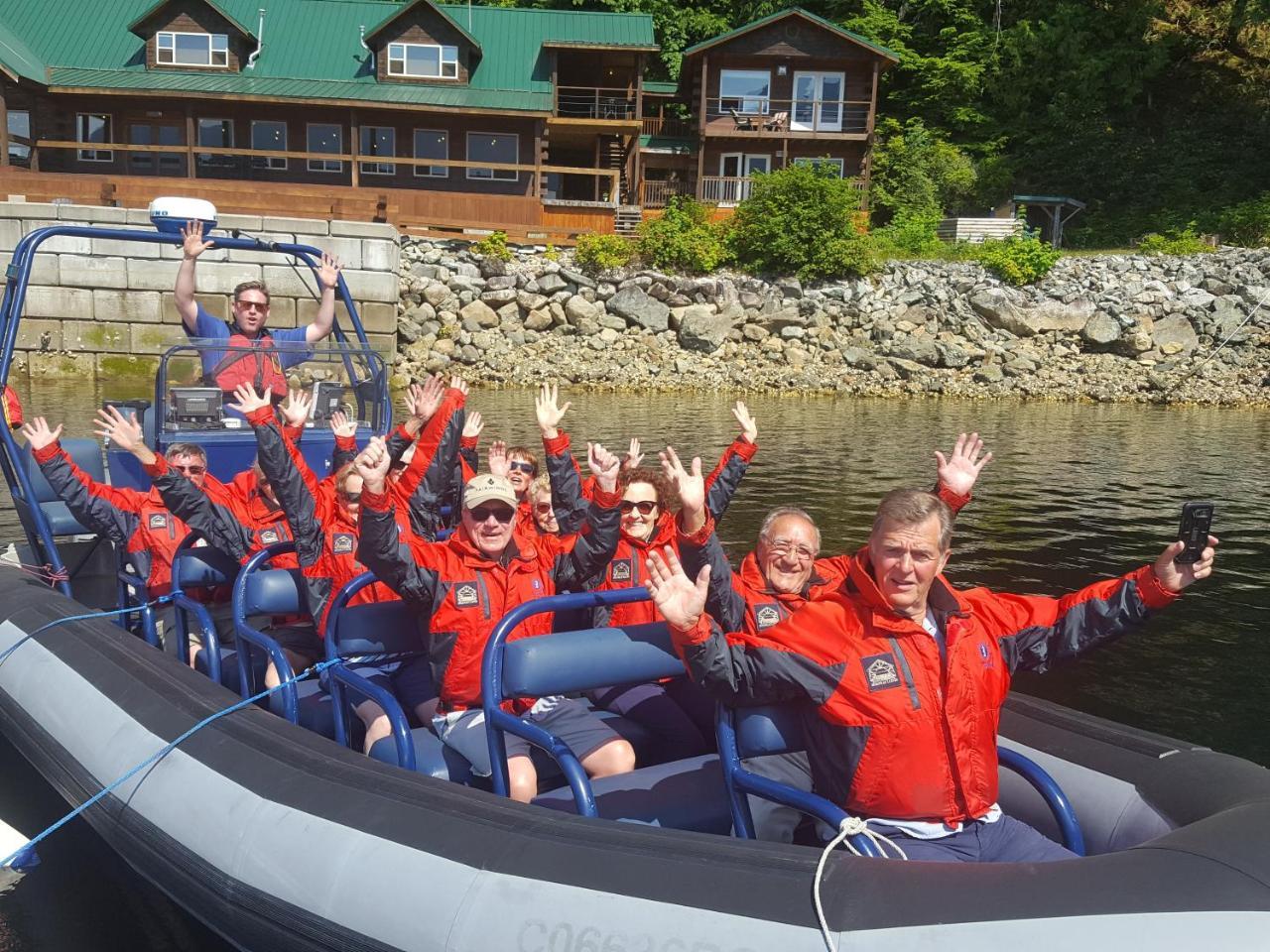Desolation Sound Homfray Lodge מראה חיצוני תמונה